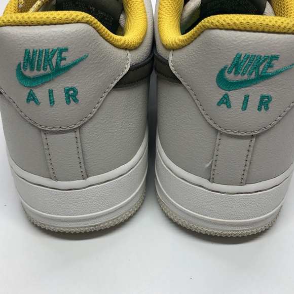 Mens Nike Air Force 1 ‘07 PRM Brown/Grey FV3628-031 USED Size 8.5 - Picture 9 of 10